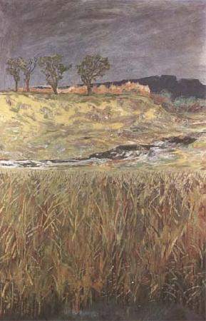 Max Klinger Landscape at the Unstrut (mk09) oil painting picture